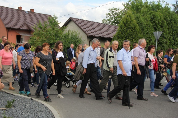 Tęgoborze. Poświęcenie kaplicy pw. Bożego Miłosierdzia