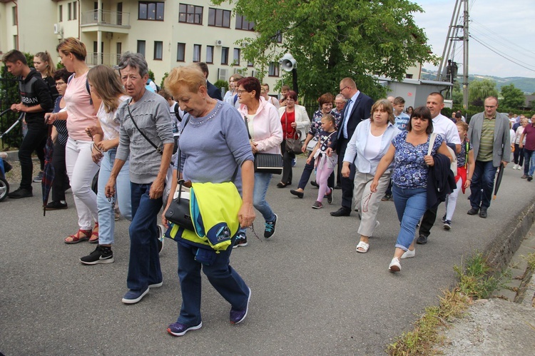 Tęgoborze. Poświęcenie kaplicy pw. Bożego Miłosierdzia