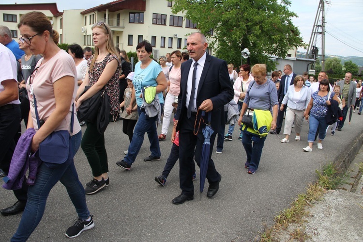 Tęgoborze. Poświęcenie kaplicy pw. Bożego Miłosierdzia