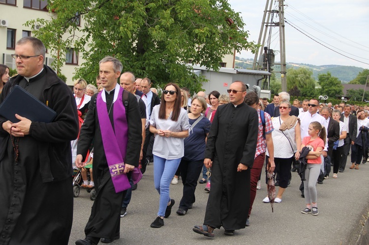 Tęgoborze. Poświęcenie kaplicy pw. Bożego Miłosierdzia