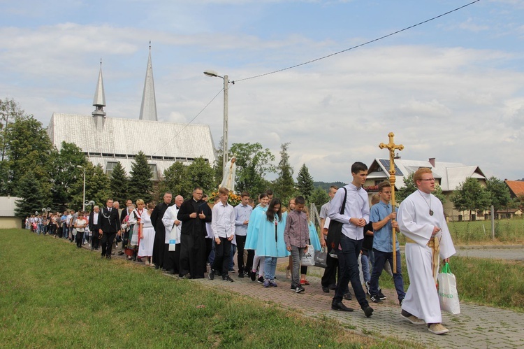 Tęgoborze. Poświęcenie kaplicy pw. Bożego Miłosierdzia