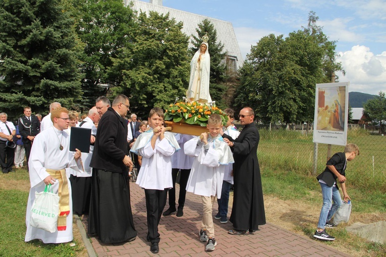 Tęgoborze. Poświęcenie kaplicy pw. Bożego Miłosierdzia