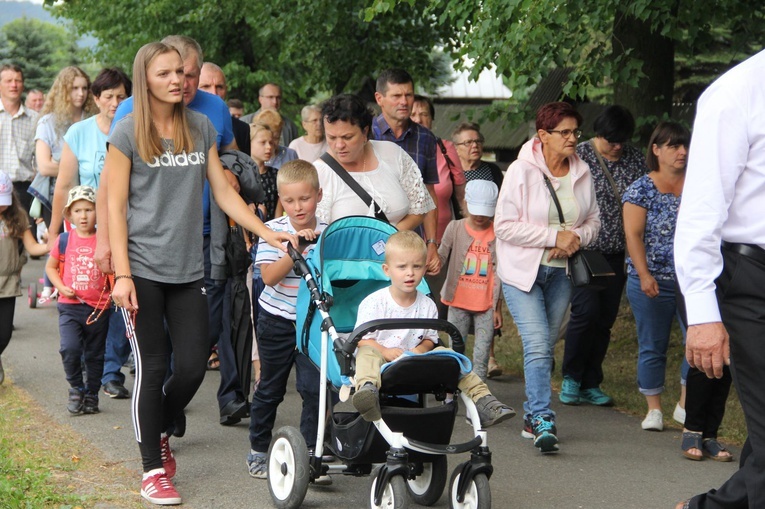 Tęgoborze. Poświęcenie kaplicy pw. Bożego Miłosierdzia