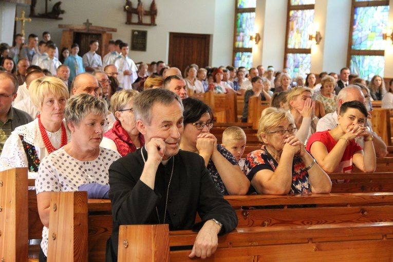 Tęgoborze. Poświęcenie kaplicy pw. Bożego Miłosierdzia