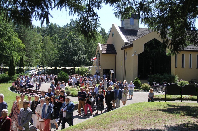 Uroczystości rocznicowe w matemblewskim sanktuarium