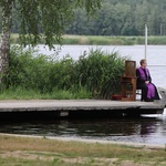 Festiwal Życia w Kokotku. Wielki ogień nad lasem.