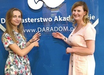 Na włączanie się w letnie inicjatywy DA zapraszają (od lewej): Ewa Klocek i Anna Wojtuniak.