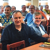  Misjonarze i misjonarki  na spotkaniu w Nysie.
