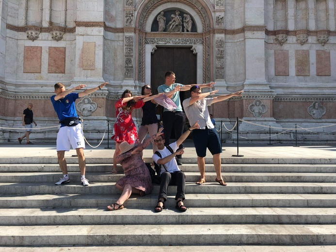 Pielgrzymka absolwentów PWT do Włoch