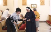 Bp Roman Pindel z chorymi w Polance Górnej - 2019