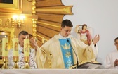 Bp Roman Pindel z chorymi w Polance Górnej - 2019
