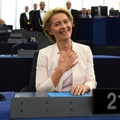 Von der Leyen została wybrana na przewodniczącą Komisji Europejskiej