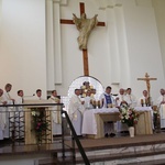 Z Matką Bożą Szkaplerzną u sióstr karmelitanek w Oświęcimiu