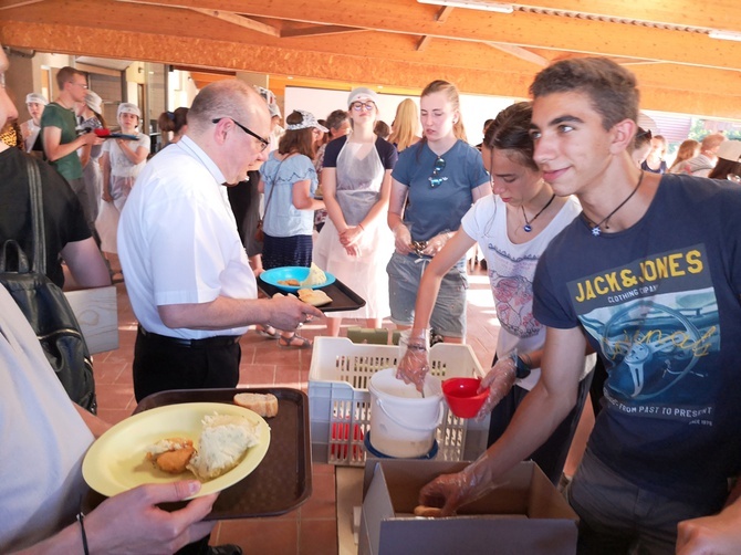 Nasi ludzie w Taizé