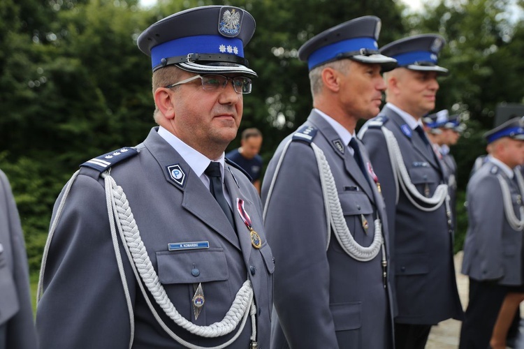 Wojeówdzkie Święto Policji na Świętym Krzyżu