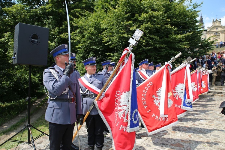 Wojeówdzkie Święto Policji na Świętym Krzyżu