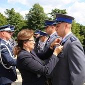 Wojeówdzkie Święto Policji na Świętym Krzyżu