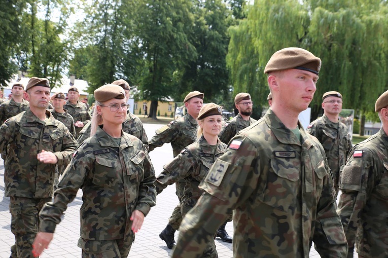 Przysięga żołnierzy WOT