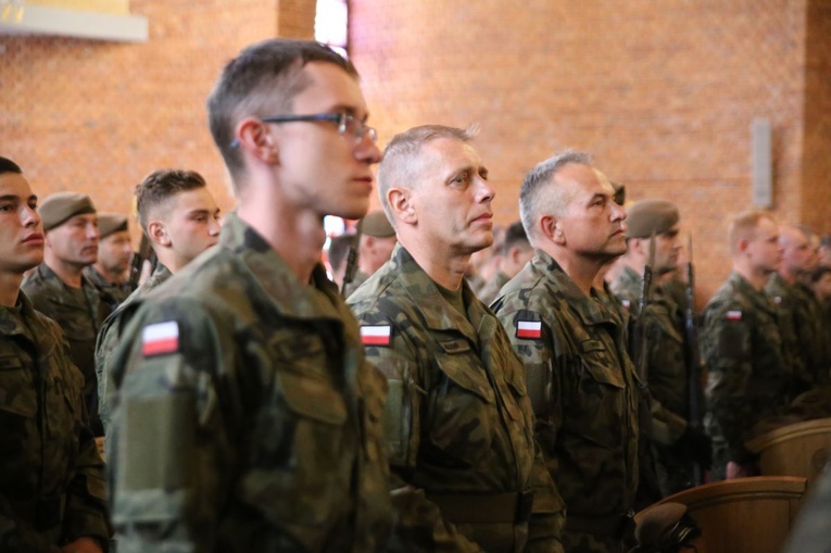 Przysięga żołnierzy WOT