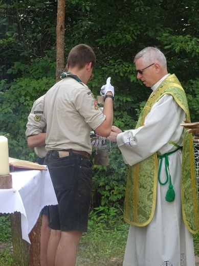 Obóz harcerski 1. Drużyny Wrocławskiej Skautów Europy