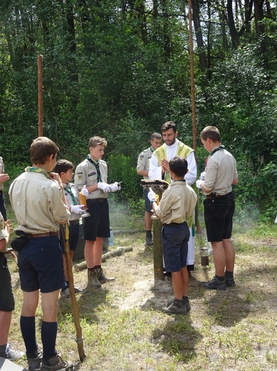 Obóz harcerski 1. Drużyny Wrocławskiej Skautów Europy