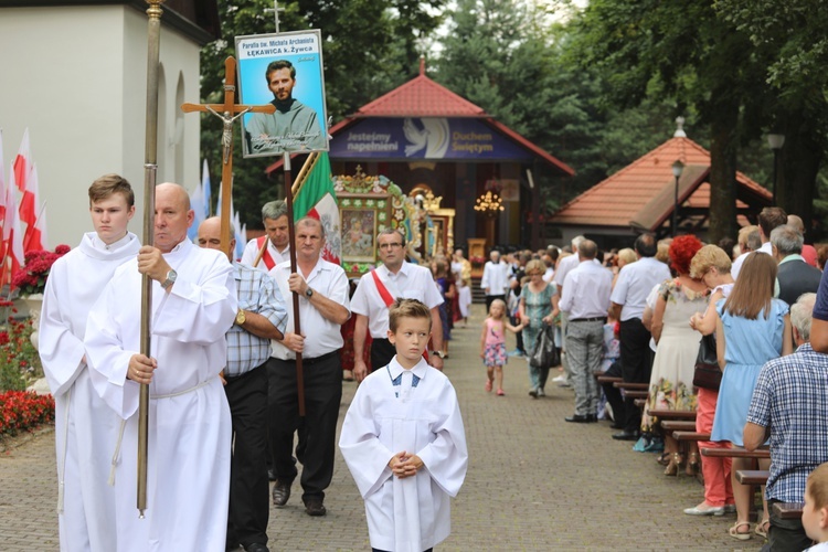 Pielgrzymka kierowców i poświęcenie samochodów w Rychwałdzie - 2019