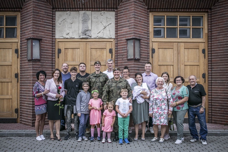 Braniewo. Przysięga żołnierzy Wojsk Obrony Terytorialnej