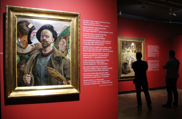 Wystawa w Muzeum Narodowym. Malczewski i Słowacki