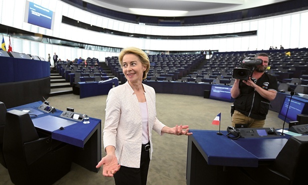 Ursula von der Leyen  – nowa szefowa KE.