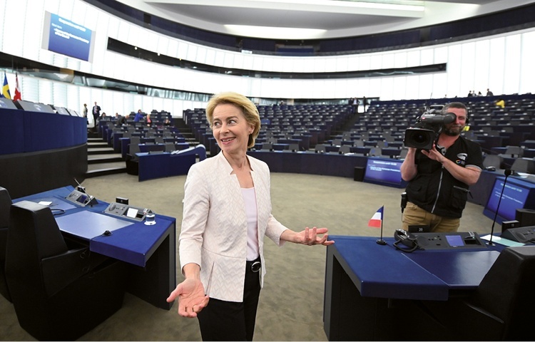 Ursula von der Leyen  – nowa szefowa KE.