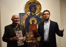 Eugeniusz Molski i ks. Piotr Pasek.