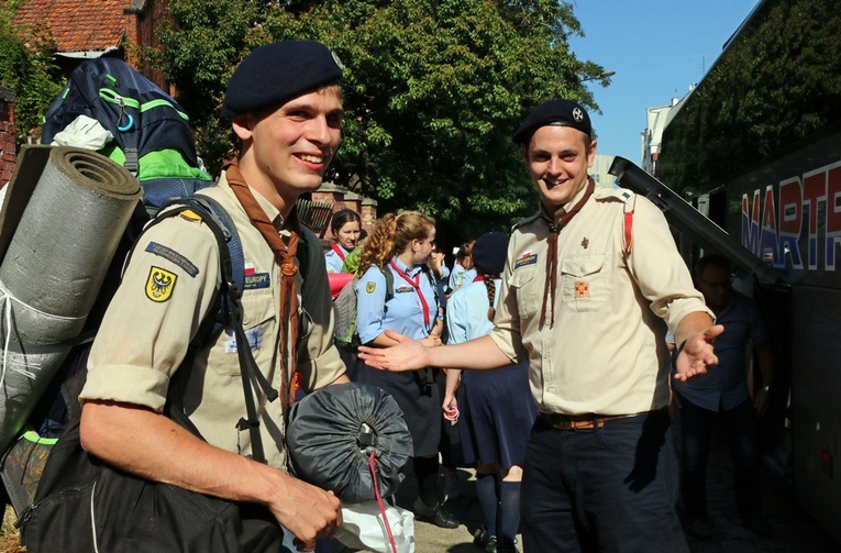 Stu Skautów Europy z Dolnego Śląska wyruszyło na Euromoot do Włoch