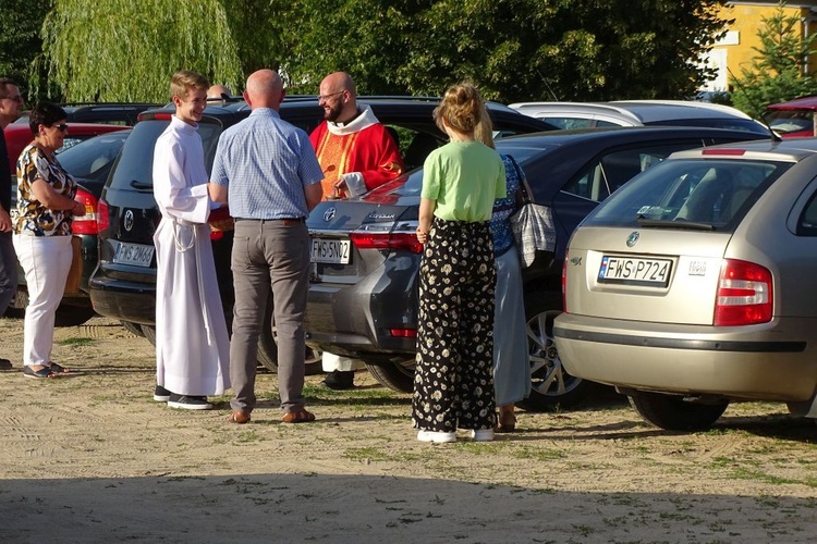 Poświęcenie pojazdów we Wschowie