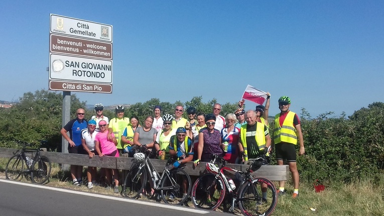 Pielgrzymi rowerowi z diecezji dotarli do San Giovanni Rotondo