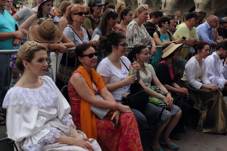 20. Festiwal Tańców Dworskich "Cracovia Danza" 2019 Kraków - Rynek Główny