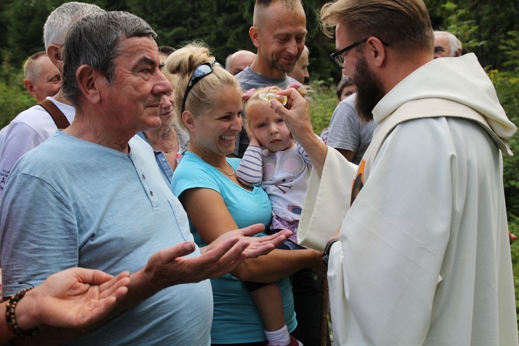 Błogosławieństwo rychwałdzkim olejkiem radości.