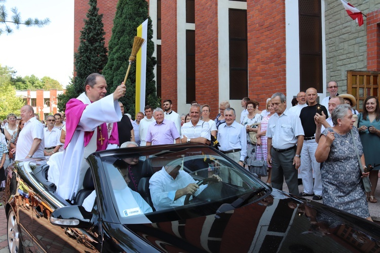 Błogosławienie pojazdów w Tychach