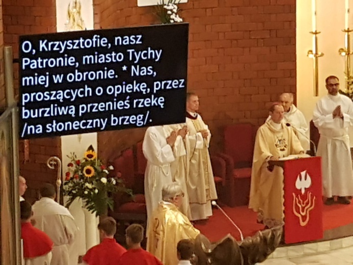 Suma odpustowa w parafii św. Krzysztofa w Tychach