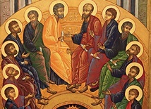 Ikona wykonana przez Stanisława Sekułę podczas tegorocznych świdnickich warsztatów malowania ikon.