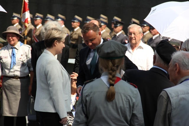 Andrzej Duda spotkał się z powstańcami 