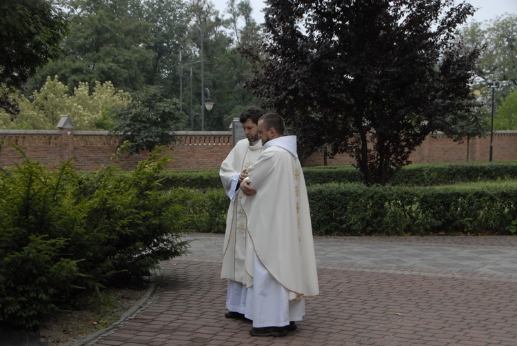 74 Piesza Rybnicka Pielgrzymka na Jasną Górę - Eucharystia na rozpoczęcie i wymarsz