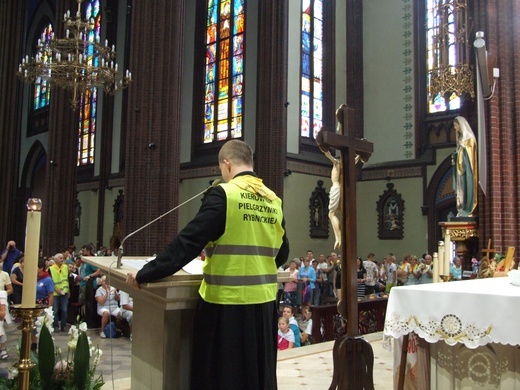 74 Piesza Rybnicka Pielgrzymka na Jasną Górę - Eucharystia na rozpoczęcie i wymarsz