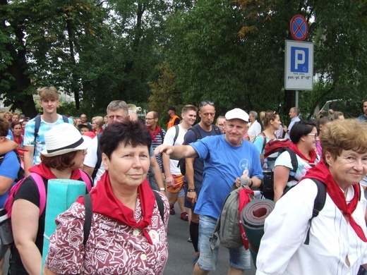 74 Piesza Rybnicka Pielgrzymka na Jasną Górę - Eucharystia na rozpoczęcie i wymarsz