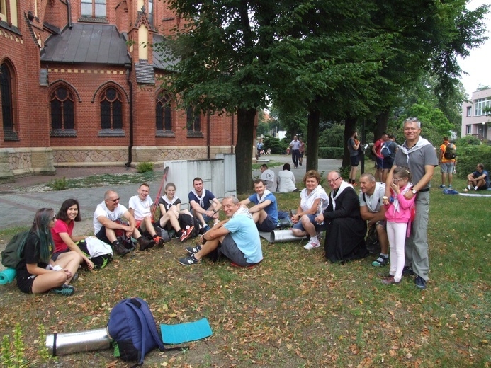 74 Piesza Rybnicka Pielgrzymka na Jasną Górę - Eucharystia na rozpoczęcie i wymarsz