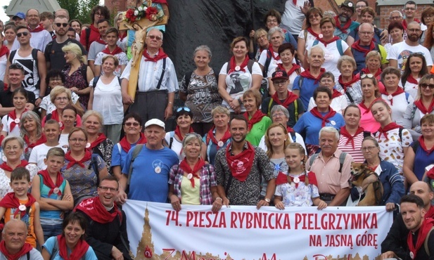 Rybnik. Ruszyła 74. Piesza Rybnicka Pielgrzymka na Jasną Górę