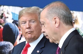 Narasta nieufność między Donaldem Trumpem  a Recepem Erdoğanem.