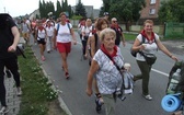 74 Piesza Rybnicka Pielgrzymka - przemarsz grup