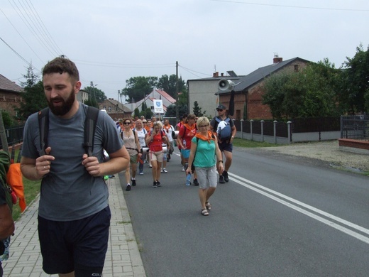74 Piesza Rybnicka Pielgrzymka - przemarsz grup