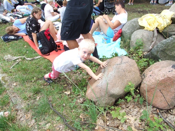 74 Rybnicka Pielgrzymka - odpoczynek w Wilczy