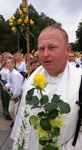 Wejście Pieszej Pielgrzymki Góralskiej na Jasną Górę 2019